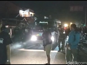 Saat Sopir Travel di Tasik Sweeping Angkutan Umum dan Berujung Ricuh