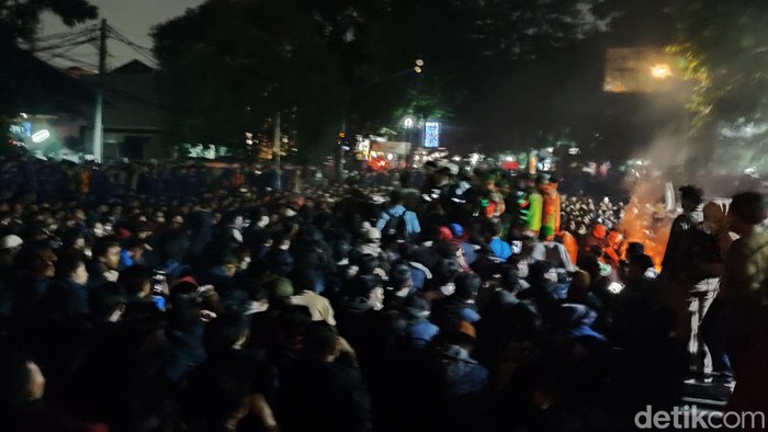 Demo mahasiswa di Bandung