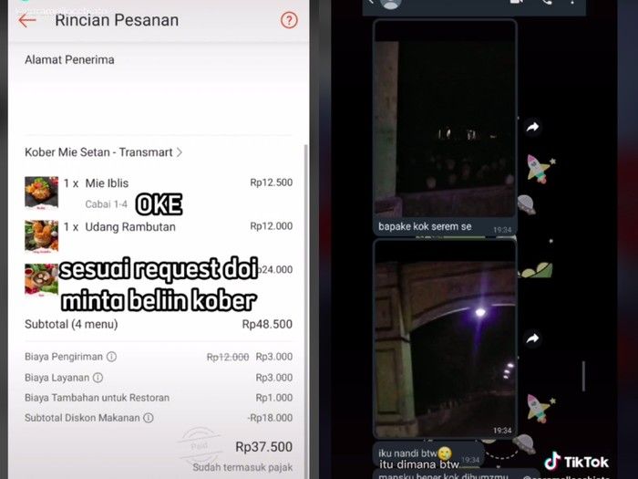 Driver ojol nyasar ke kuburan