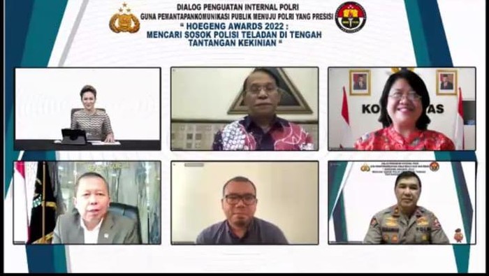 FGD Divisi Humas Polri terkait Hoegeng Awards 2022.