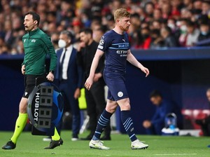 Udah Pemanasan, De Bruyne kok Enggak Main Lawan Liverpool?