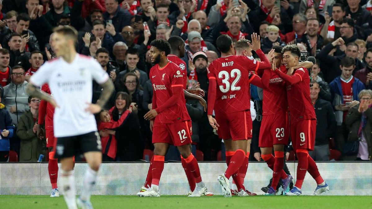 Drama Enam Gol di Anfield, Liverpool Singkirkan Benfica