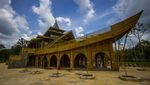 Unik Maksimal, Masjid di Kalsel Ini Dibangun dari Bambu