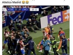 Meme Kocak Rusuhnya Atletico Madrid Lawan Manchester City