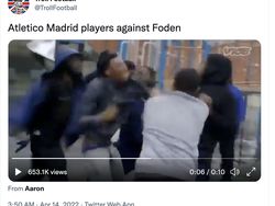 Meme Kocak Rusuhnya Atletico Madrid Lawan Manchester City