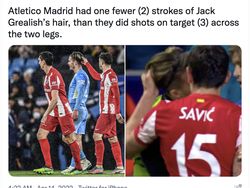 Meme Kocak Rusuhnya Atletico Madrid Lawan Manchester City