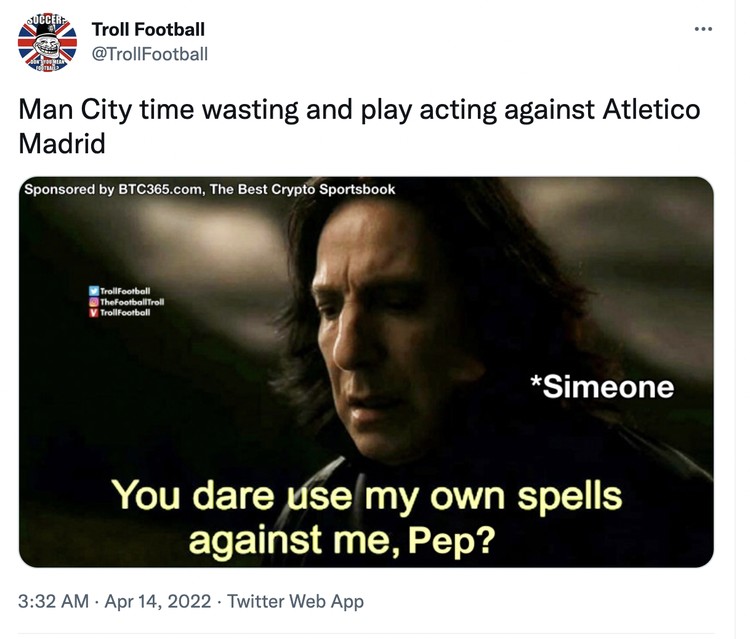 Meme Atletico vs City Meme Atletico vs City