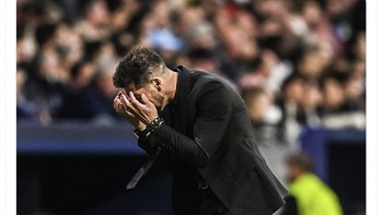 Betapa minim tendangan ke gawang yang dilakukan para pemain Atletico ke Manchester City. Foto: Twitter