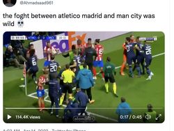 Meme Kocak Rusuhnya Atletico Madrid Lawan Manchester City
