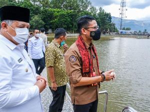 Sandiaga Pede Revitalisasi Rp 6,3 M di Pulau Belibis Oke buat Wisatawan