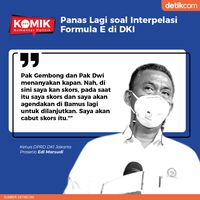 Panas Lagi Soal Interpelasi Formula E Di DKI