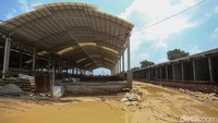 Sebelumnya pasar ini kerap banjir kala hujan tiba.