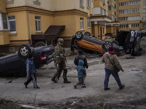 Pilu Anak-anak Ukraina Dipaksa Dewasa Gegara Invasi Rusia