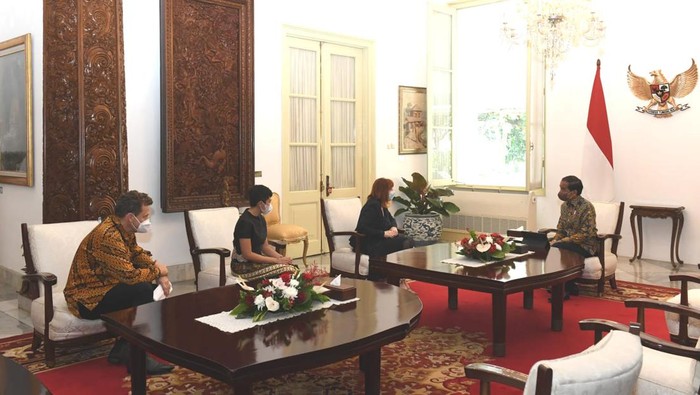 Presiden Jokowi terima kunjungan Rektor Monash University Indonesia