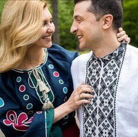 Sebelum terpisah akibat perang, Volodymyr dan Olena cukup sering memperlihatkan kemesraan mereka di publik. Foto: Instagram/@olenazelenska_official