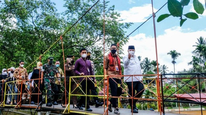 Proses revitalisasi Pulau Belibis masih terus berlangsung. Melalui revitalisasi itu, Pulau Belibis bersiap menjadi destinasi wisata unggulan di Solok, Sumbar.