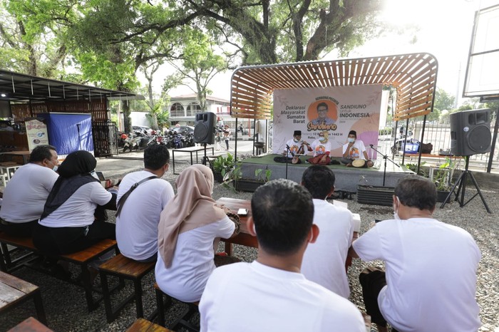 Relawan di Sumbar Deklarasi Dukung Sandiaga Nyapres 2024