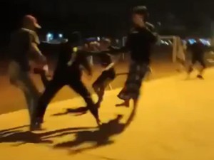 Viral Pelajar SMP di Tuban Perang Sarung