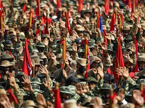 Gegap-gempita Perayaan 20 Tahun Kembalinya Hugo Chavez
