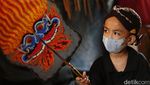 Aksi Bocil Pecinta Wayang Kulit