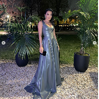 Kini Amina Muaddi digosipkan jadi selingkuhan A$AP Rocky. Seorang pengguna Twitter dengan nama akun LOUIS_via_ROMA menyebutkan Rihanna dan A$AP Rocky sudah putus karena sang rapper selingkuh. Foto: Dok. Instagram Amina Muaddi