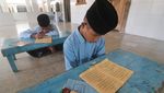 Begini Kehidupan Para Santri Memperkaya Amalan Ramadan