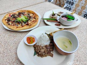 Tempat Bukber Asyik Nuansa Rote dengan Pizza Sei Sapi Khas NTT