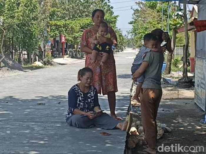 Jalan yang dibangun crazy rich asal Grobogan, Jumat (15/4/2022).
