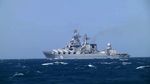 Penampakan Kapal Perang Rusia Moskva Sebelum Tenggelam