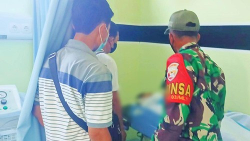 Korban bernama I Made Angga Surya Negara, (20), asal Banjar Kemoning, Desa Manistutu, Kecamatan Melaya, Jembrana, Bali, meninggal diduga tersengat listrik, Jumat (15/4/2022)