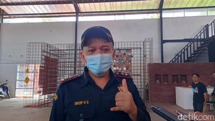 Kepala Kantor Bea Cukai Cirebon, Encep Dudi Ginanjar.