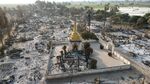 Potret Desa-desa yang Dibakar Junta Militer Myanmar
