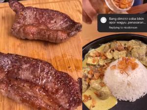 Bukan Ayam Kampung, Dims The Meat Guy Bikin Opor Pakai Wagyu Sirloin