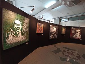 Melihat Pameran Kaligrafi Kekinian di JIC Jakut
