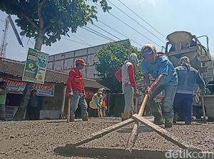 Snapshots: Penampakan Jalan yang Dibangun Crazy Rich Demi Mudik di Grobogan