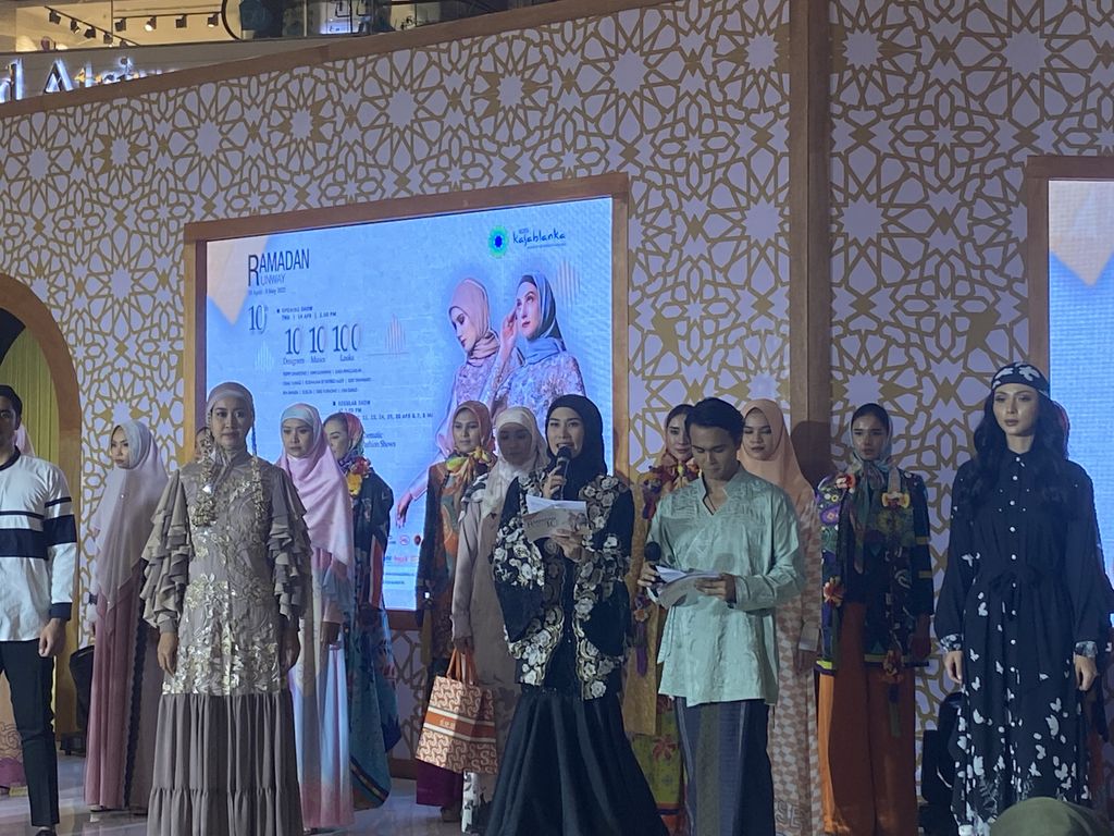 Ramadan Runway 2022 di Kokas, Jumat (15/4/2022). (CNBC Indonesia/Linda Hasibuan)