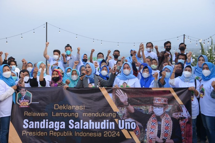 Sandi Uno RI 1 Lampung