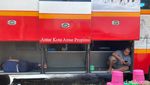 Suasana Terminal Cileungsi Bogor yang Masih Sepi Penumpang