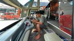 Suasana Terminal Cileungsi Bogor yang Masih Sepi Penumpang