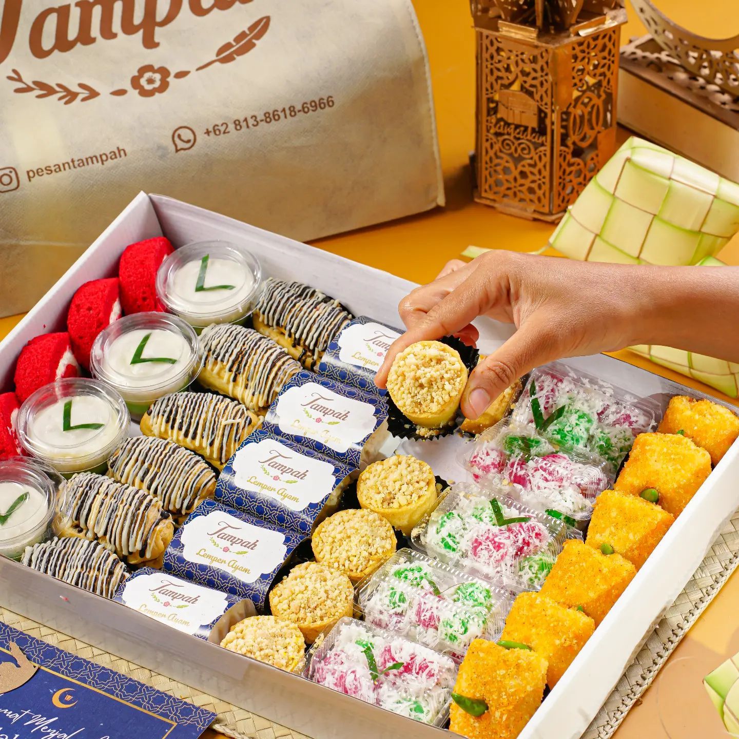 Tempat Beli Jajan Pasar Tampah