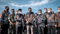 Peresmian ini dilaksanakan pada Jumat (15/4/2022). Turut hadir pula Wali Kota Langsa, Usman Abdullah; Wakil Wali Kota Langsa; Marzuki Hamid; dan Kepala Dinas Kebudayaan dan Pariwisata Provinsi Aceh, Jamaluddin. Dalam sambutannya, Sandiaga mengatakan kehadiran menara ini menandakan hadirnya ikon pariwisata baru di Aceh, khususnya di Kota Langsa. Tower ini tidak hanya menjadi ikon pariwisata di Aceh, tapi juga untuk Indonesia, kata Sandiaga.