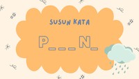 Benda yang digunakan untuk menghalangi air hujan?