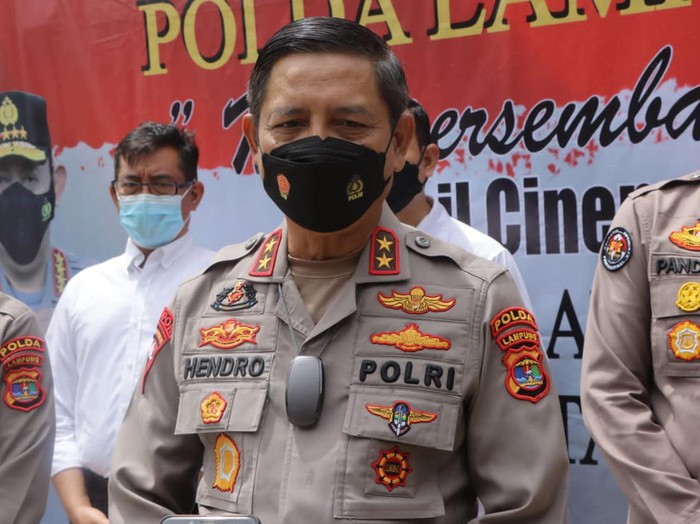 Kapolda Lampung Irjen Hendro Sugiatno.