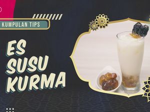 KuTips: Resep Es Susu Kurma Tanpa Blender untuk Takjil!