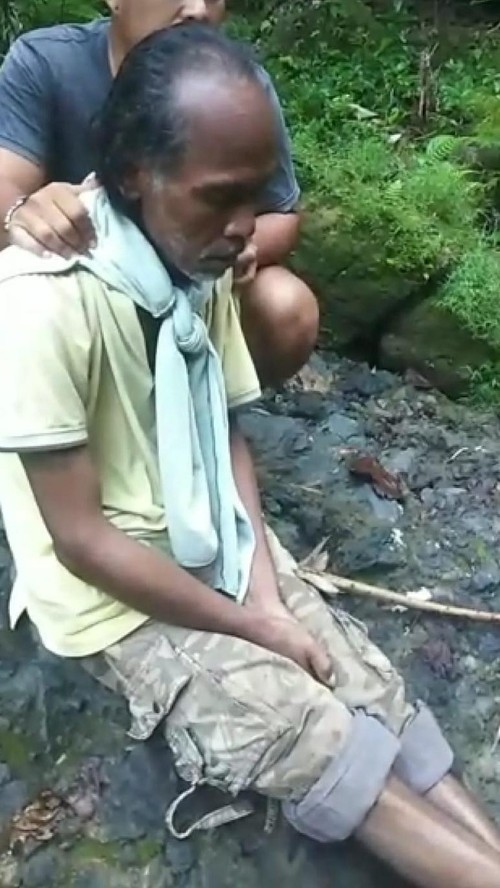 Made Sukra warga Banjar Cebaang, Desa Serongga, Kecamatan Gianyar yang ditemukan lemas usai dilaporkan hilang tiga hari.