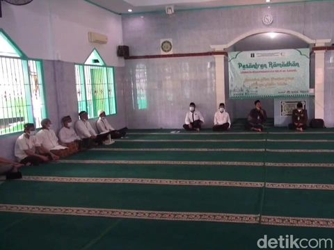 Pesantren ramadan di Lapas Kelas II A Kabupaten Subang untuk para warga binaan.