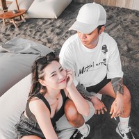 Pada 2017, Reza Arap mengungkap keseriusannya untuk berhubungan dengan Wendy. Mereka pun sempat menutupi percintaan mereka sebelum akhirnya go public beberapa bulan kemudian. Foto: Instagram