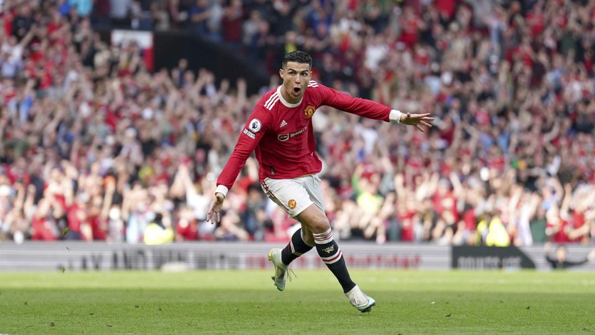 Cristiano Ronaldo mencetak hat-trick ke-60 dalam kariernya saat Man United menumpas Norwich City 3-2. (Foto: AP/Jon Super)