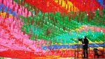 Kuil di Seoul Bersolek Warna-warni, Ada Apa?
