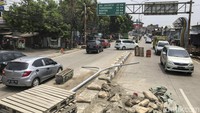 Beruntung tak ada korban jiwa dalam kecelakaan ini.